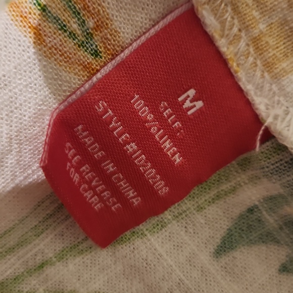 ❤️ FLYING TOMATO LINEN PORTOBAY MAXI DRESS, TROPICAL FLORAL PRINT, MEDIUM - Picture 12 of 16